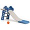 3-in-1 Kids Slide Baby Play Climber Slide Set with Basketball Hoop